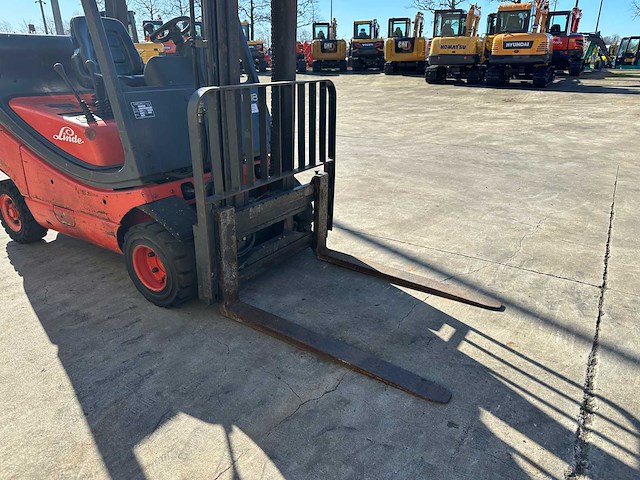 Linde - 1997 - h18t - vorkheftruck - afbeelding 3 van  24