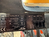 Linde - 2007 - r14 - reach - heftruck - afbeelding 23 van  24
