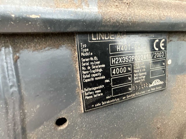 Linde ag vorkheftruck - afbeelding 8 van  24