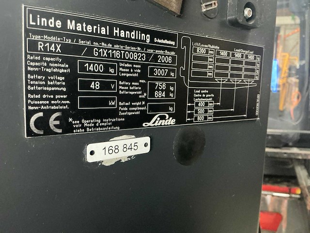 Linde diverse reach trucks (4x) - afbeelding 6 van  45