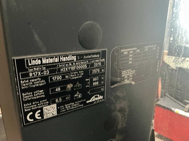 Linde diverse reach trucks (4x) - afbeelding 18 van  45