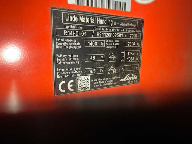 Linde diverse reach trucks (4x) - afbeelding 27 van  45