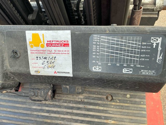Linde e15 vorkheftruck - afbeelding 7 van  24