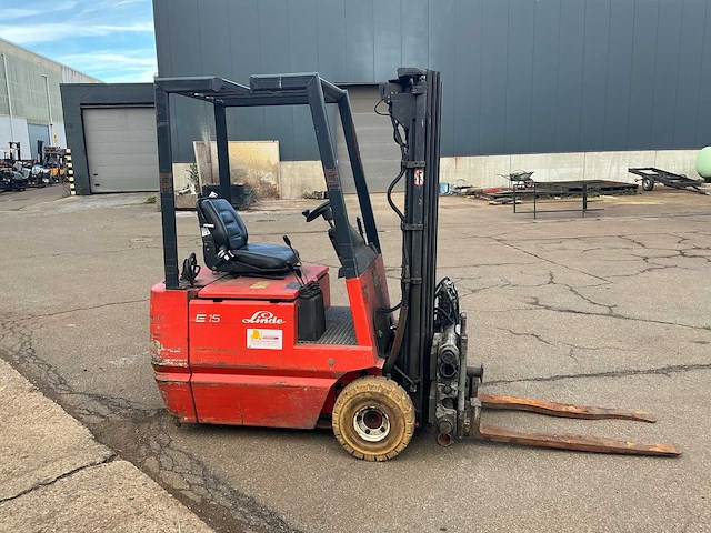 Linde e15 vorkheftruck - afbeelding 21 van  24