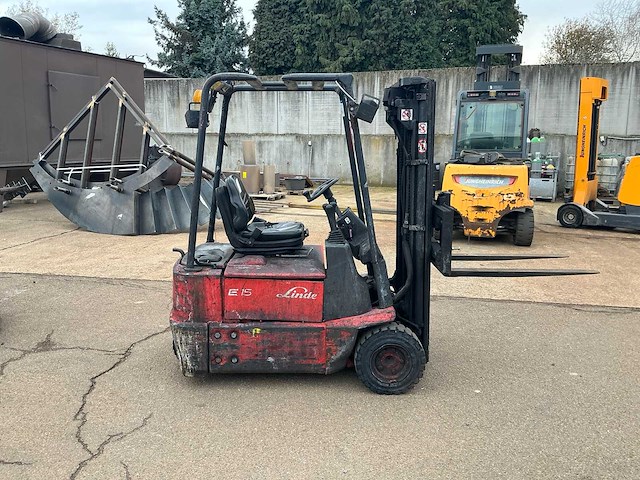 Linde e15 vorkheftruck - afbeelding 16 van  19