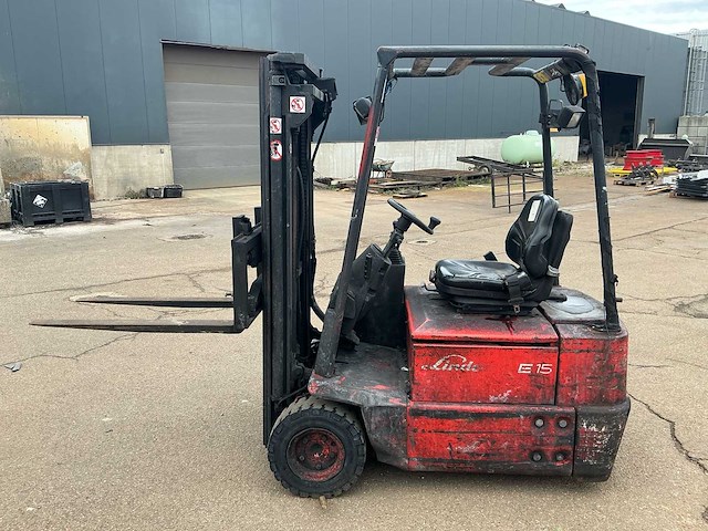 Linde e15 vorkheftruck - afbeelding 12 van  19