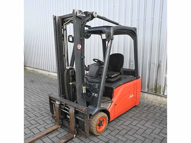 Linde e16l-01 elektrische vorkheftruck - afbeelding 2 van  15