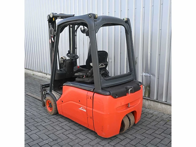 Linde e16l-01 elektrische vorkheftruck - afbeelding 1 van  15