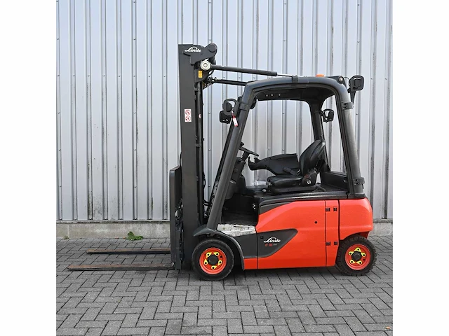 Linde e16p-02 elektrische vorkheftruck - afbeelding 1 van  16