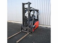 Linde e20l-02 elektrische vorkheftruck - afbeelding 1 van  15
