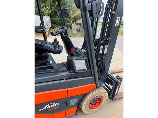 Linde e25-01 vorkheftruck 2018 - afbeelding 39 van  42