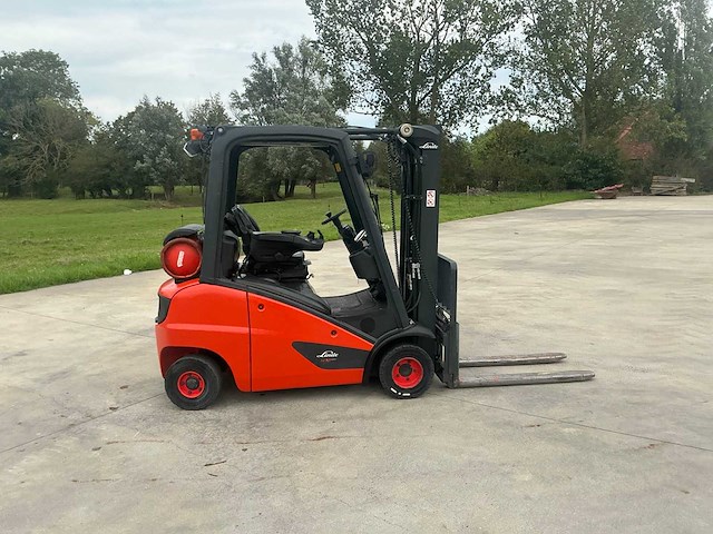 Linde h18t vorkheftruck met weeg cel vorken - afbeelding 18 van  80