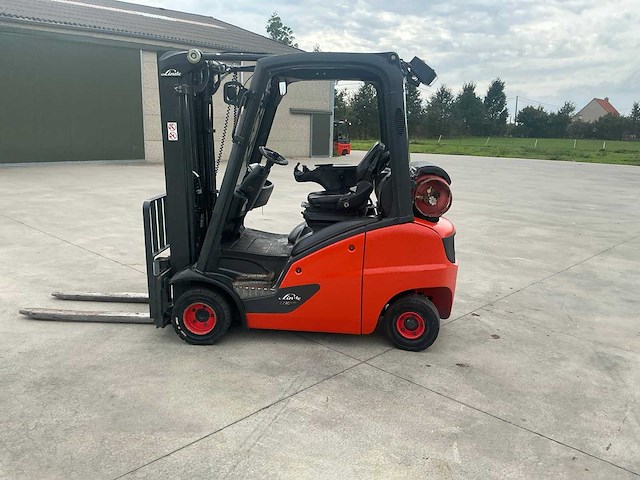 Linde h18t vorkheftruck met weeg cel vorken - afbeelding 35 van  80
