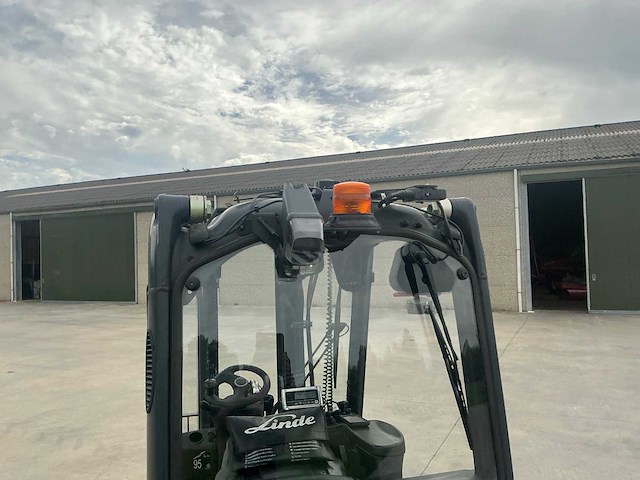 Linde h18t vorkheftruck met weeg cel vorken - afbeelding 66 van  80