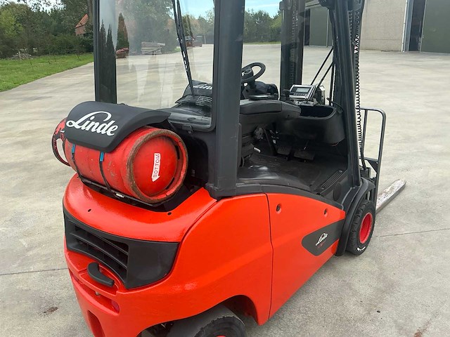 Linde h18t vorkheftruck met weeg cel vorken - afbeelding 71 van  80