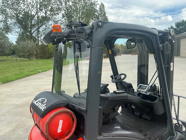 Linde h18t vorkheftruck met weeg cel vorken - afbeelding 72 van  80