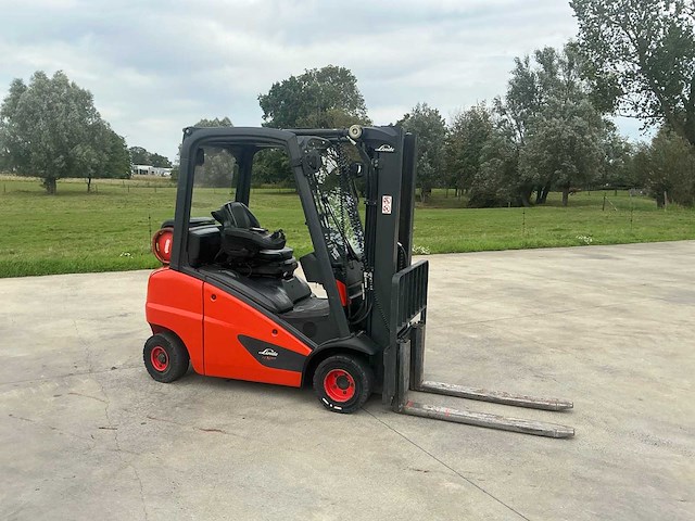 Linde h18t vorkheftruck met weeg cel vorken - afbeelding 16 van  80
