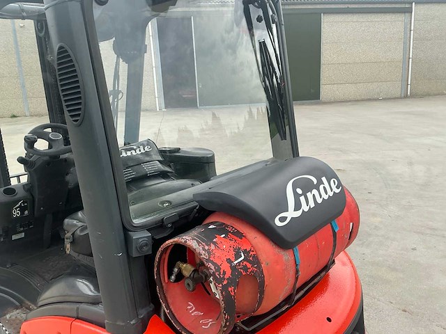 Linde h18t vorkheftruck met weeg cel vorken - afbeelding 63 van  80
