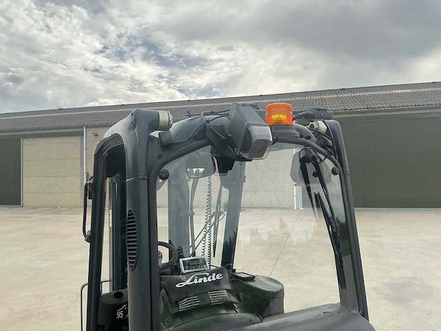 Linde h18t vorkheftruck met weeg cel vorken - afbeelding 64 van  80