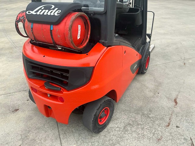 Linde h18t vorkheftruck met weeg cel vorken - afbeelding 70 van  80