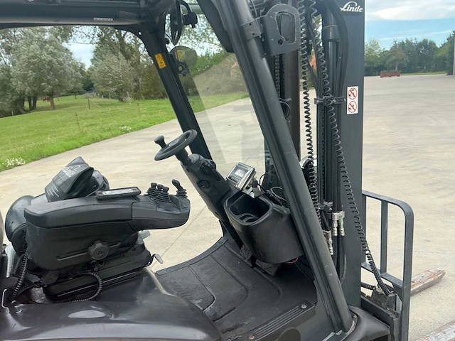 Linde h18t vorkheftruck met weeg cel vorken - afbeelding 74 van  80