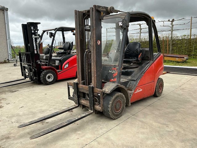 Linde h20 vorkheftruck - afbeelding 1 van  9