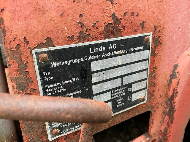 Linde h20d vorkheftruck - afbeelding 2 van  12