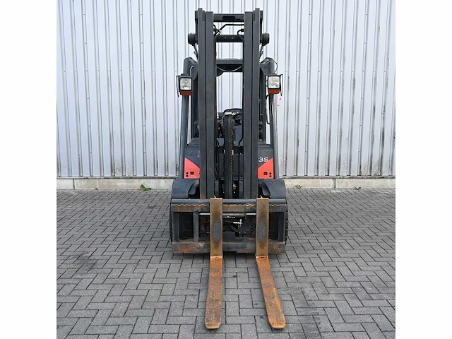 Linde h35t-02 lpg vorkheftruck - afbeelding 14 van  15