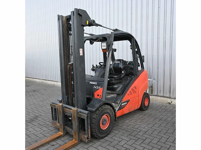 Linde h35t-02 lpg vorkheftruck - afbeelding 1 van  15