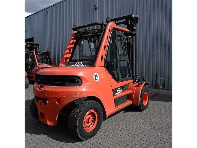 Linde h80d900-02 diesel vorkheftruck - afbeelding 15 van  16
