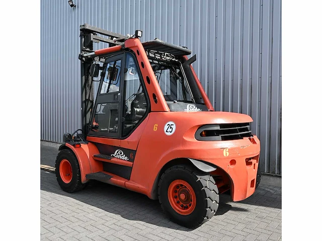 Linde h80d900-02 diesel vorkheftruck - afbeelding 10 van  16
