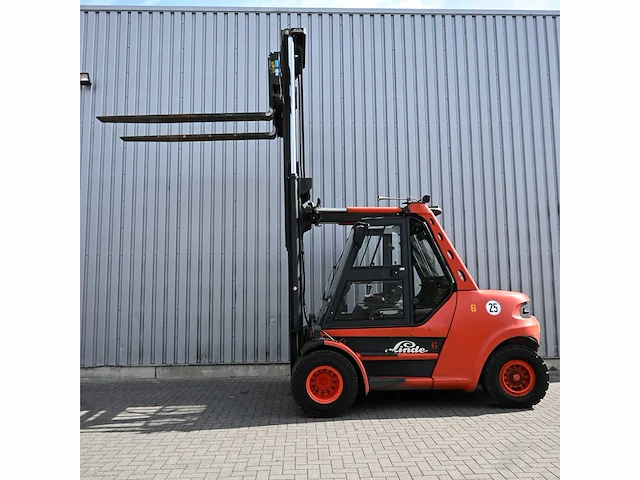 Linde h80d900-02 diesel vorkheftruck - afbeelding 11 van  16