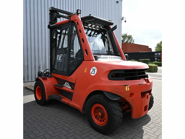Linde h80d900-02 diesel vorkheftruck - afbeelding 14 van  16