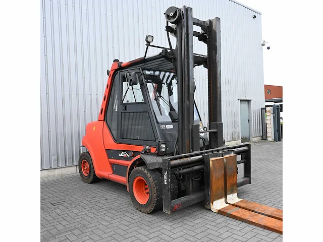 Linde h80d/900-03 diesel vorkheftruck - afbeelding 1 van  15