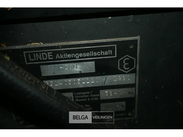Linde heftruck - afbeelding 10 van  15