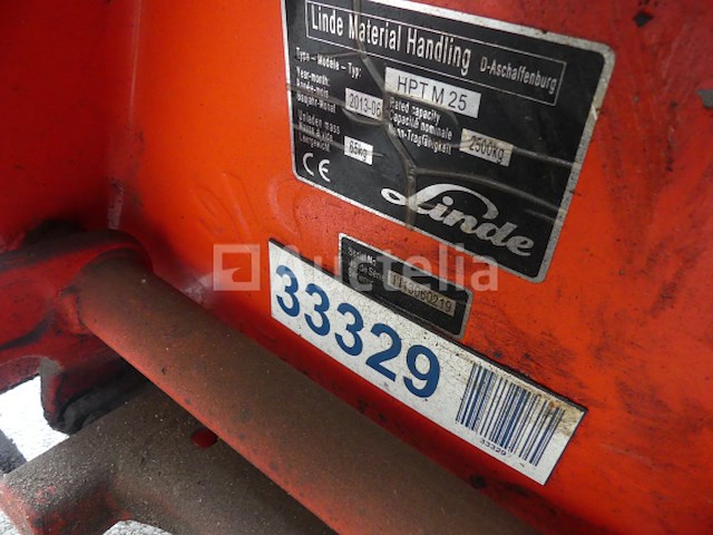 Linde hpt m 25 handpalletwagen - afbeelding 2 van  7