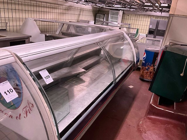 Linde koelvitrine toonbank l-vormig - afbeelding 2 van  4