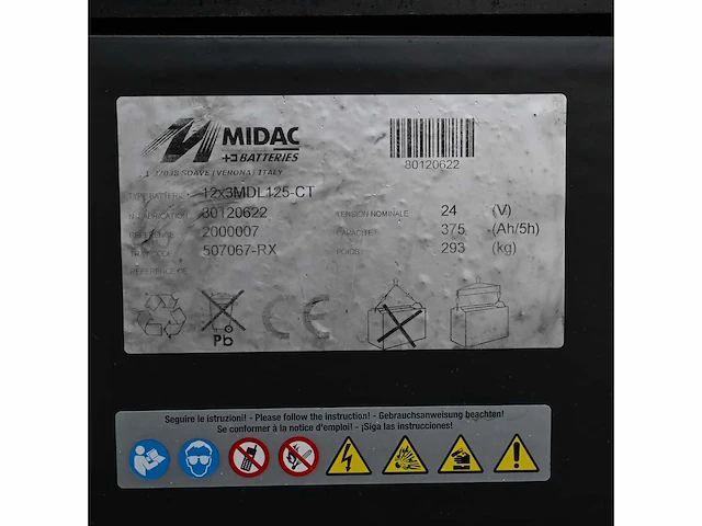 Linde l06ac elektrische vrijdragende stapelaar - afbeelding 7 van  17