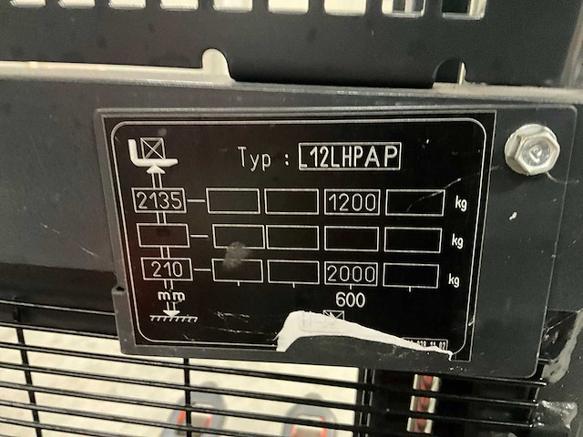 Linde l12lhpap stapelaar - afbeelding 2 van  14