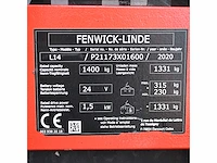 Linde l14 elektrische stapelaar - afbeelding 6 van  14
