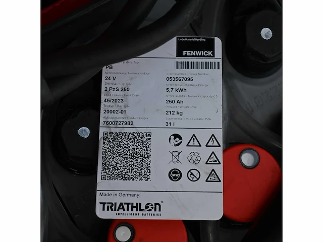 Linde l14 elektrische stapelaar - afbeelding 12 van  18