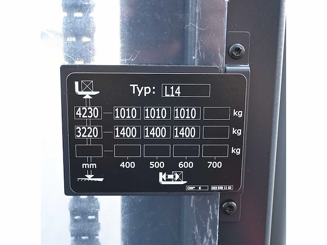 Linde l14 elektrische stapelaar - afbeelding 3 van  18