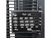 Linde l14 elektrische stapelaar - afbeelding 5 van  14