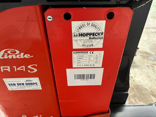 Linde r14s reachtruck (functioneel) - afbeelding 27 van  27