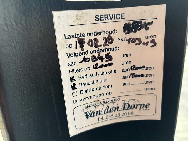 Linde r14s reachtruck (functioneel) - afbeelding 14 van  24