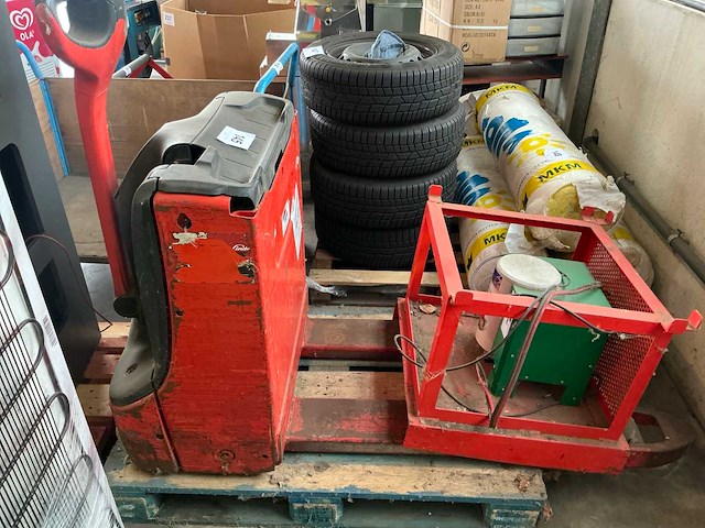 Linde t16 elektrische palletwagen - afbeelding 1 van  8