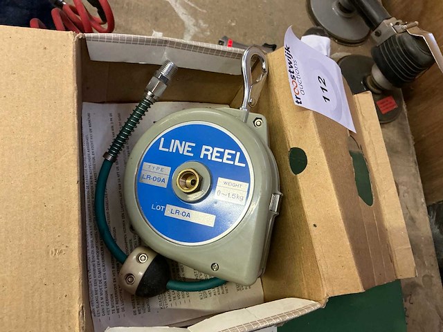 Line reel lr-09a balans luchtslanghaspel - afbeelding 1 van  4