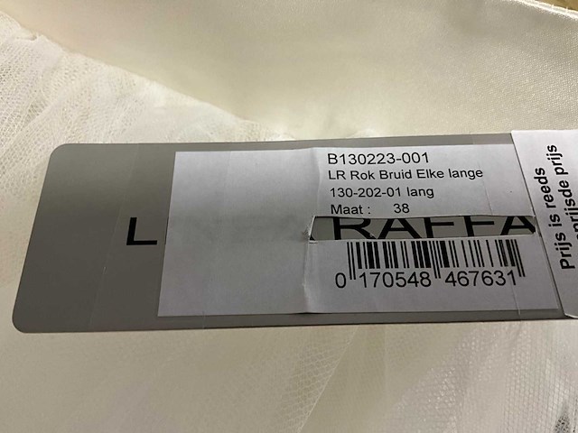 Linea raffaelli bruidsjurk - afbeelding 7 van  9