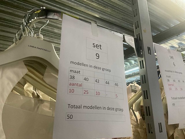 Linea raffaelli partij diverse bruidsjurken (50x) - afbeelding 18 van  25