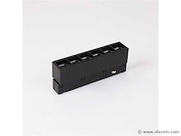 Lineaire led zwenkarmatuur voor magnetische rail 48v - 6w - libra (x4) - afbeelding 2 van  4